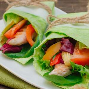Wraps mit Hähnchenbrust