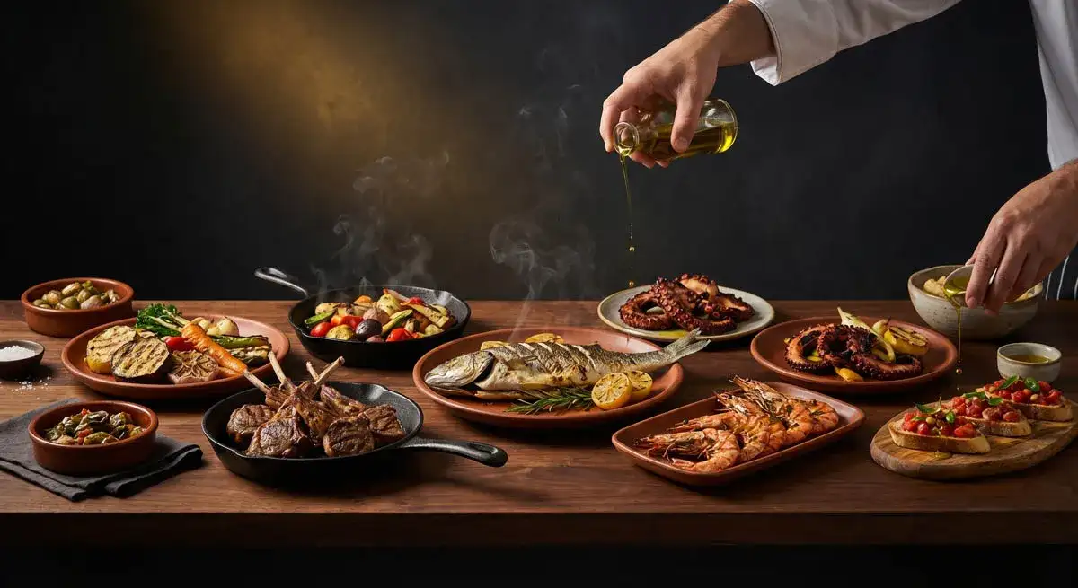 Internationale Grillküche