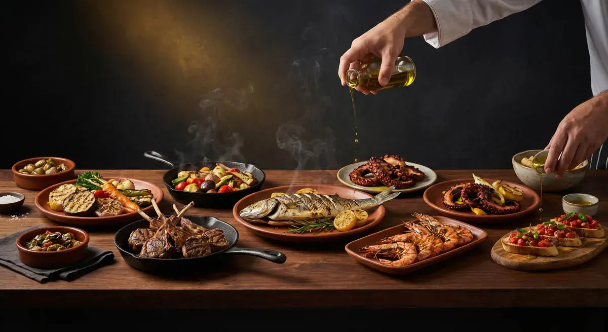 Internationale Grillküche