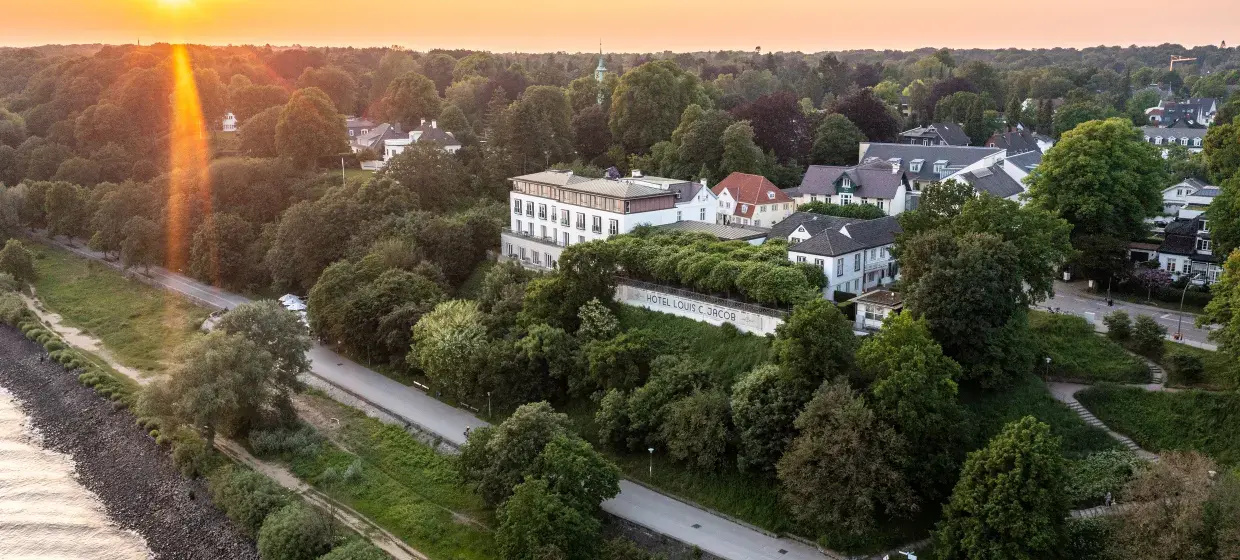Hotel Louis C. Jacob – Location Hamburg Nienstedten